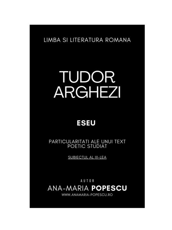 Tudor Argezi ESEU